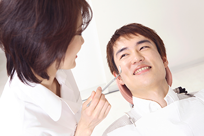 定期健診で歯周病予防